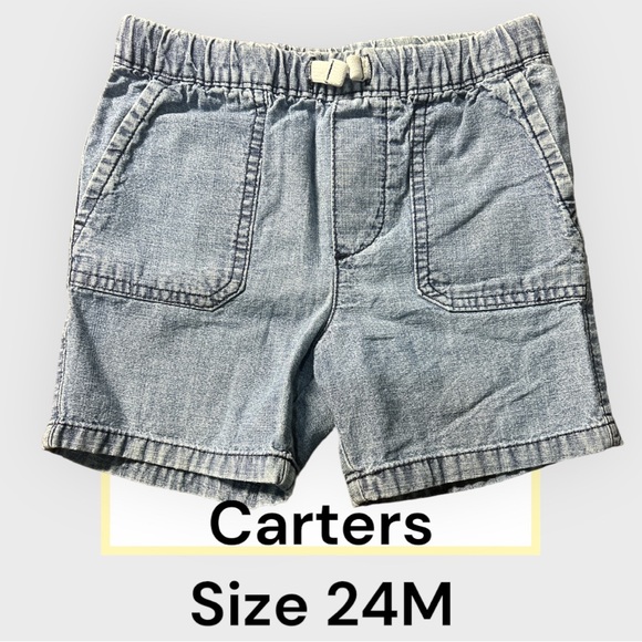 Carter’s Denim Shorts - Picture 1 of 4